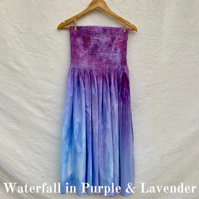 Hand dyed Sun Dress - Choose your own colours