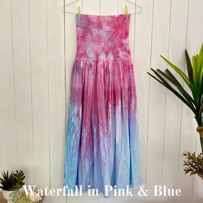 Hand dyed Sun Dress - Choose your own colours