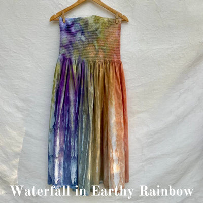 Hand dyed Sun Dress - Choose your own colours