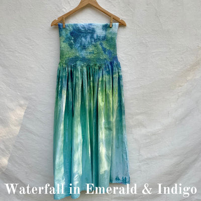 Hand dyed Sun Dress - Choose your own colours