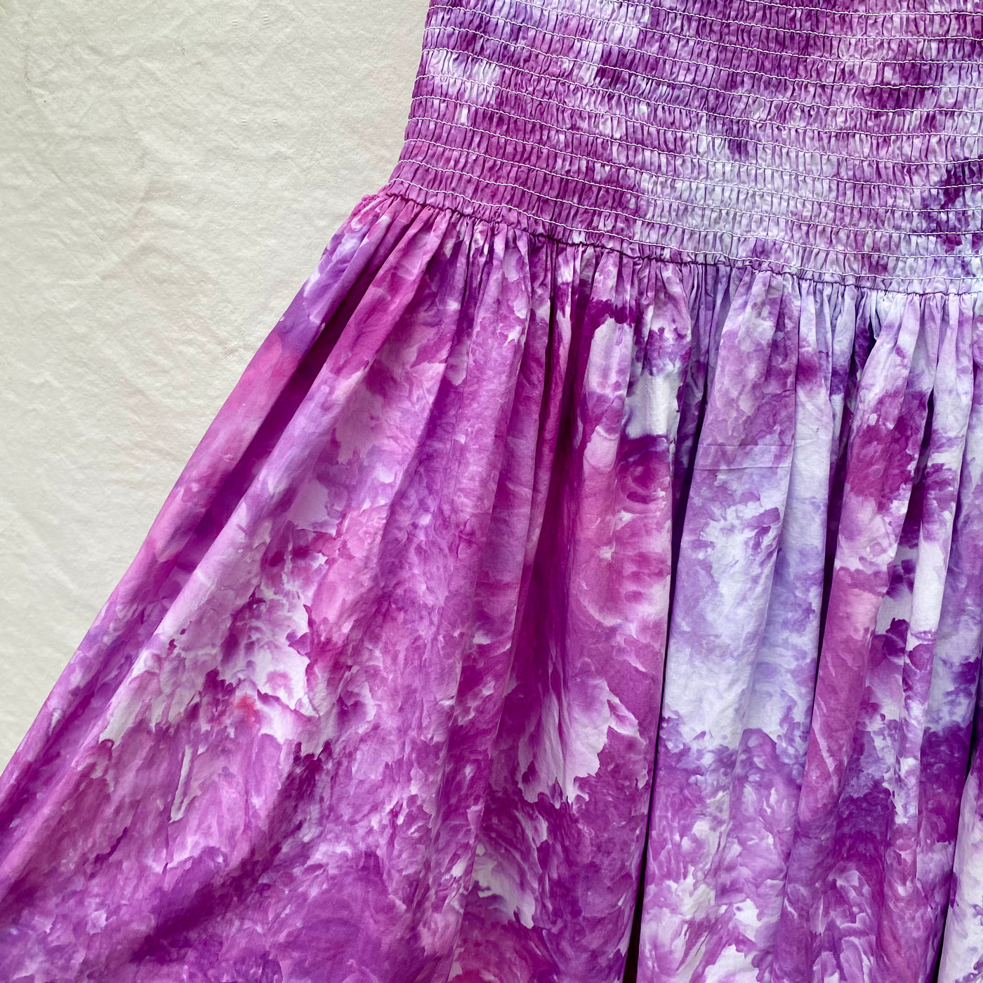 Large hand dyed sun dress - Purple | Lavender Bloom