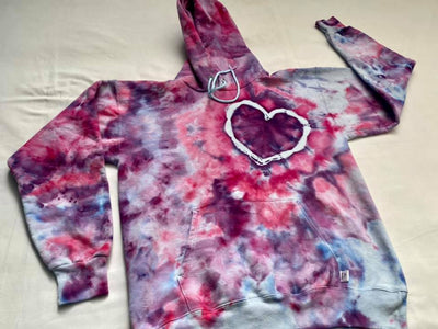 tie dye hoodie Sewcial Dyes Australia